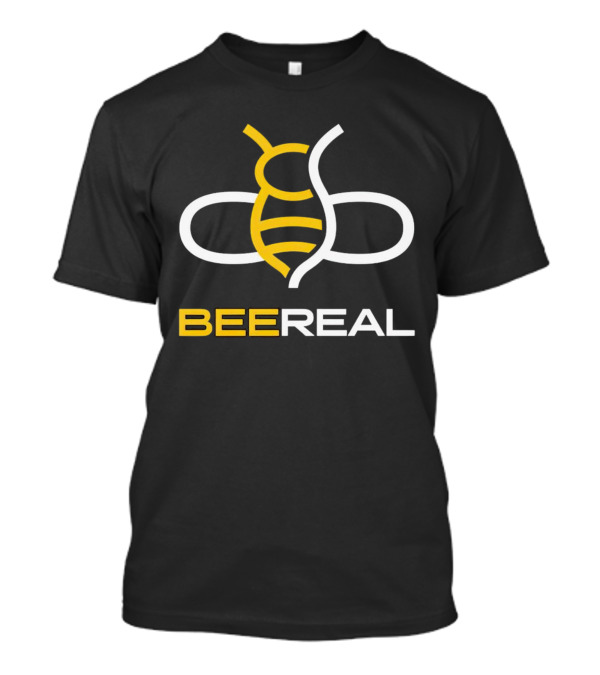 BeeReal Yellow And White Bee T-Shirt
