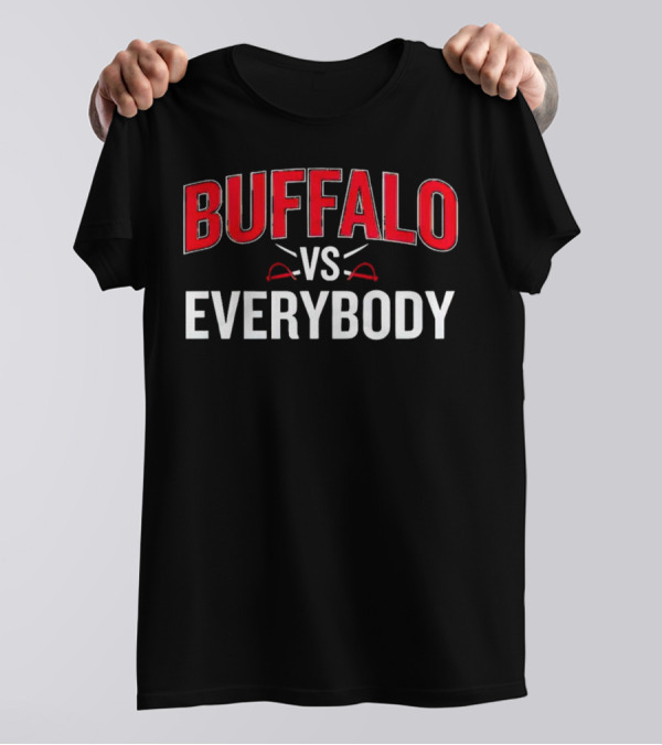 Buffalo Vs Everybody Hockey T-Shirt