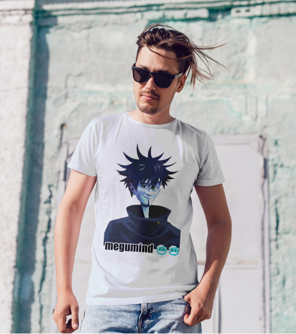 Fushiguro Megumi Megumind Emoji Face T-Shirt
