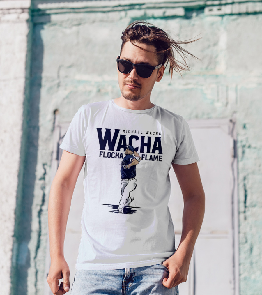 Michael Wacha Flocka Flame Pitching Baseball Kansas City Royals T-Shirt