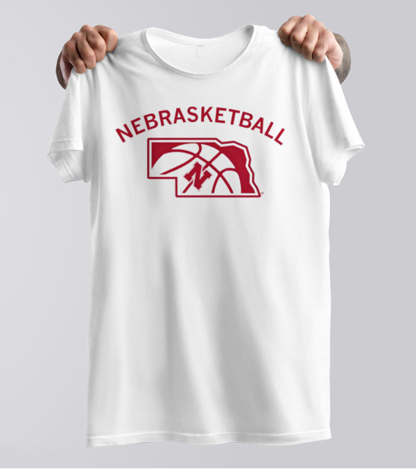 Nebraska Cornhuskers Nebrasketball Basketball State T-Shirt