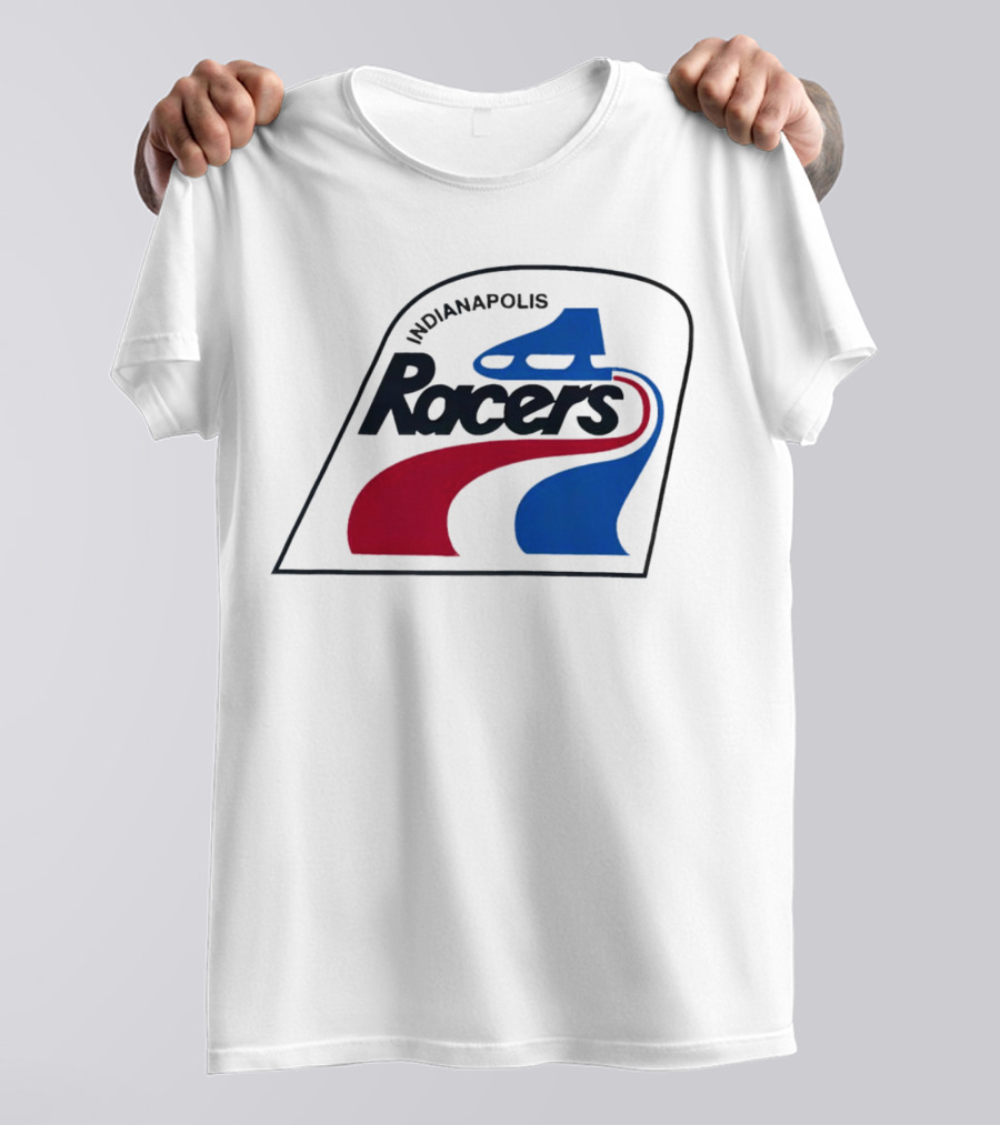 Indianapolis Racers Logo World Hockey Association T-Shirt