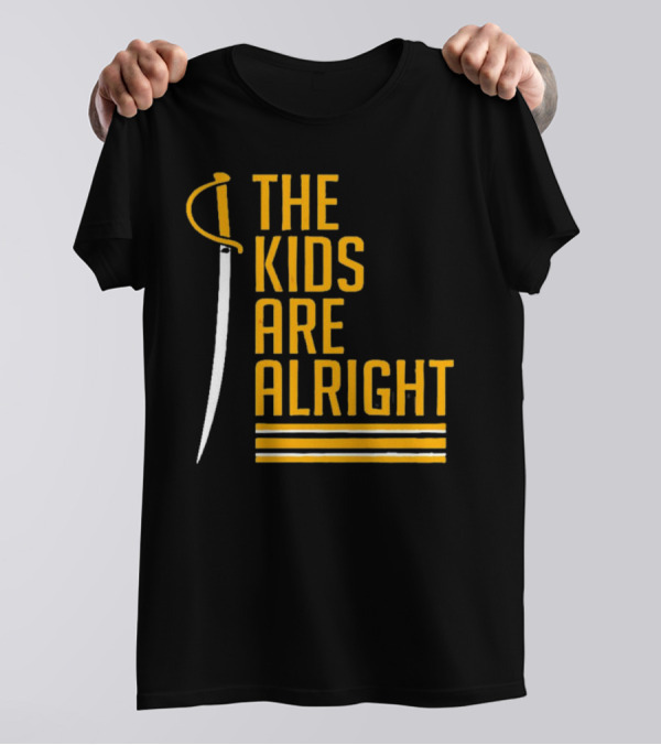 The Kids Are Alright Buffalo Sabres Sword And Stripe T-Shirt