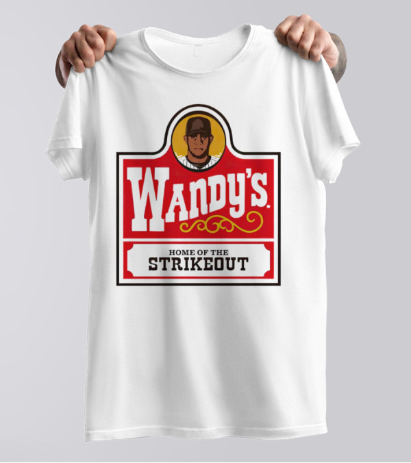 Wandy’s Home Of The Strikeout New York Baseball Classic Pitcher T-Shirt