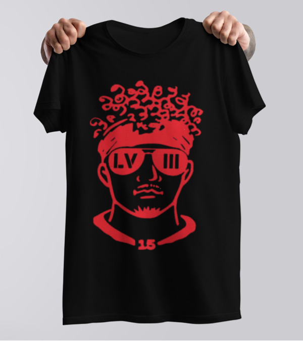 LVIII Patrick Mahomes 15 T-Shirt