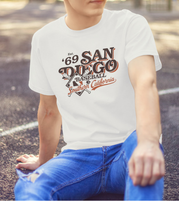 San Diego Baseball Est. '69 Southern California T-Shirt