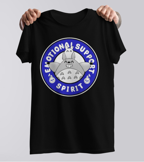 Emotional Support Spirit Totoro T-Shirt