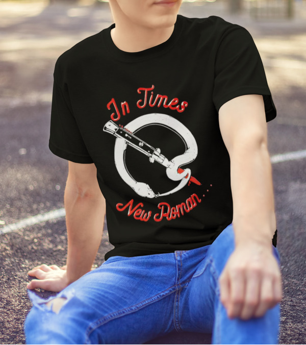 In Times New Roman Q Snake T-Shirt