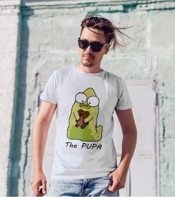 The Pupa Holding Teddy Bear Solar Opposites T-Shirt