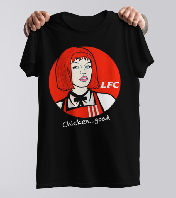Chicken Good LFC Retro Style Redhead T-Shirt