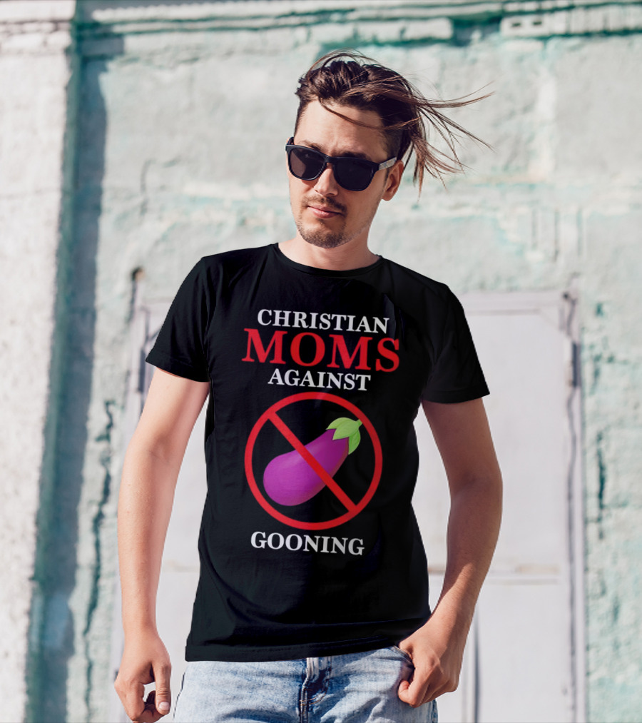 Christian Moms Against Gooning Emoji T-Shirt