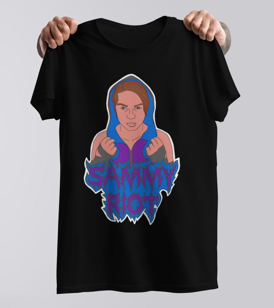 Sammy Riot Wrestling Hoodie Lost Art Sammy Riot #3 T-Shirt
