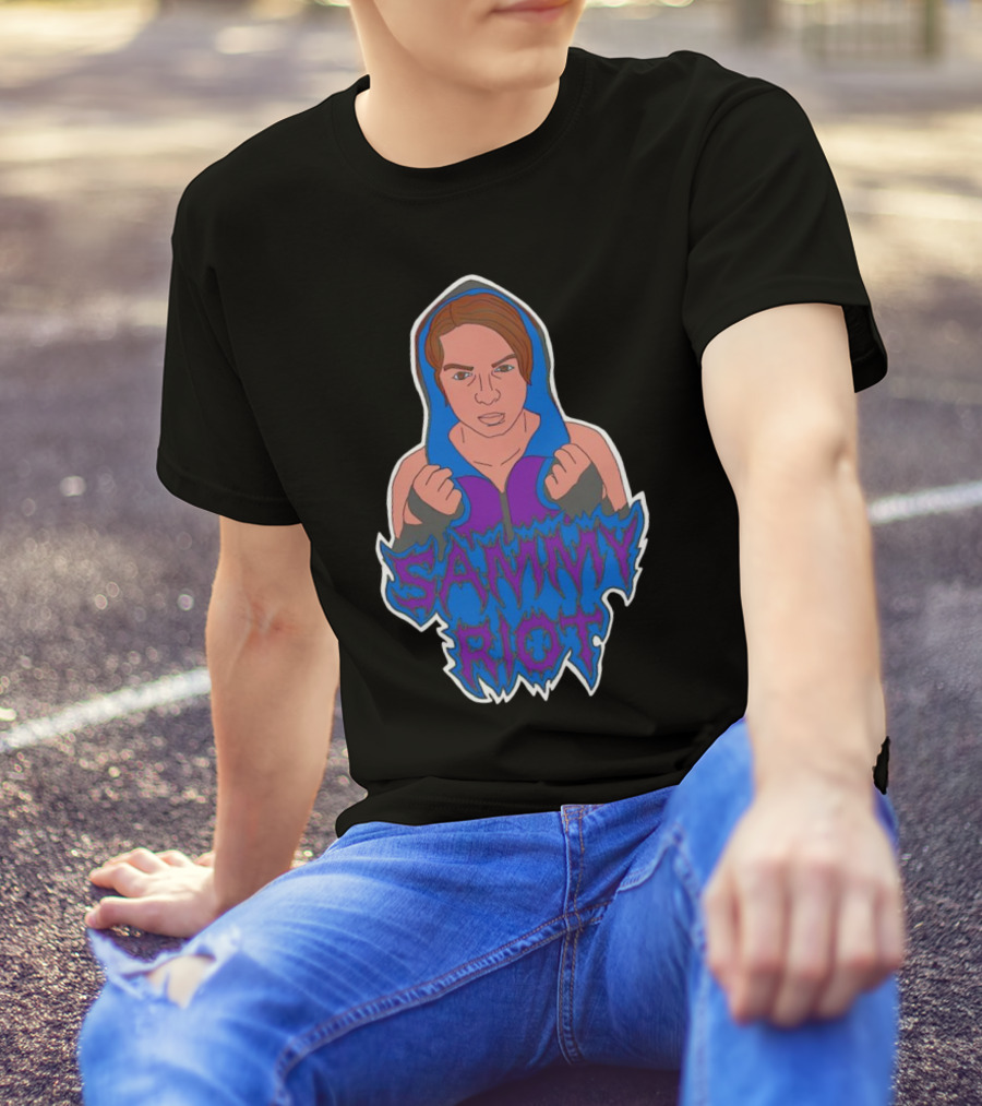 Sammy Riot Wrestling Hoodie Lost Art Sammy Riot #3 T-Shirt