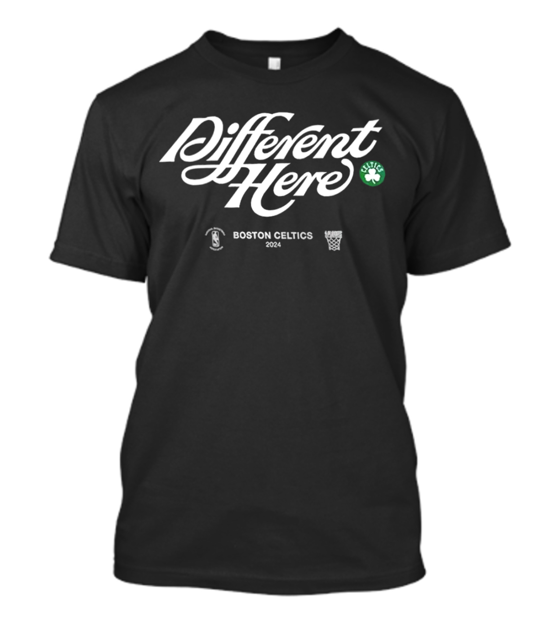 Different Here Boston Celtics 2024 NBA Basketball T-Shirt