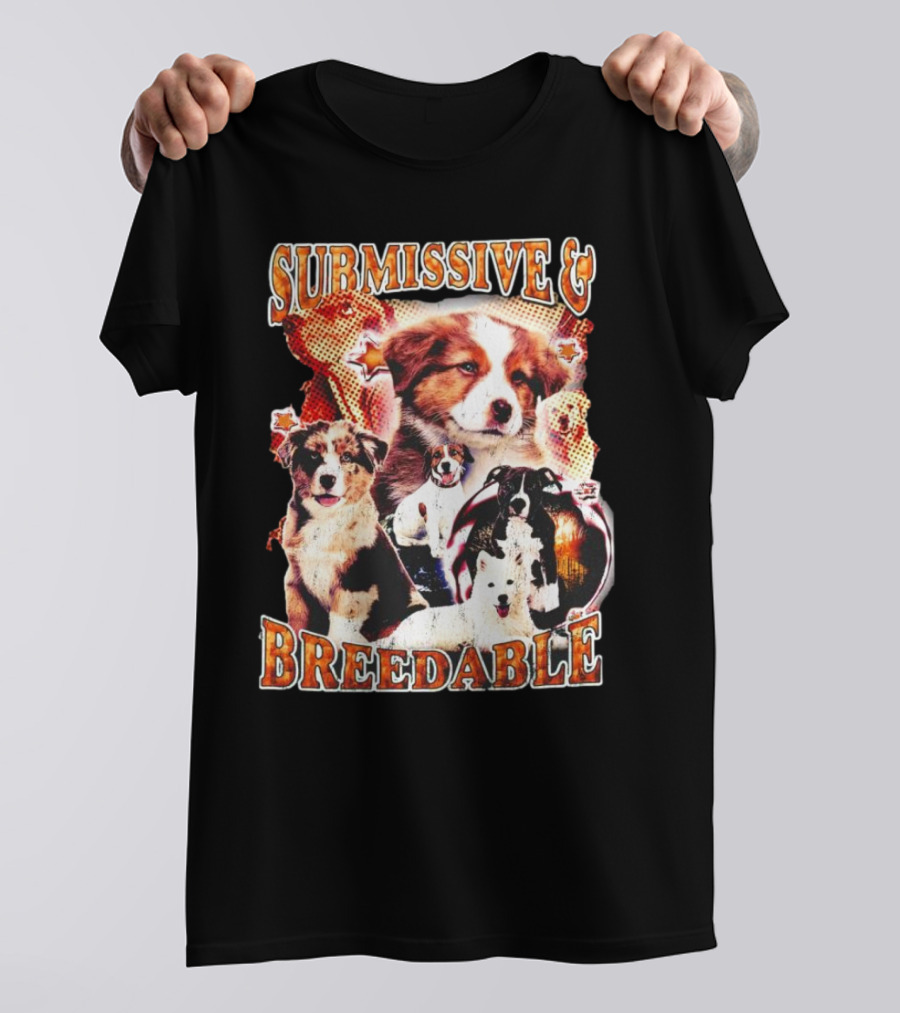 Submissive And Breedable Australian Shepherd Dogs T-Shirt