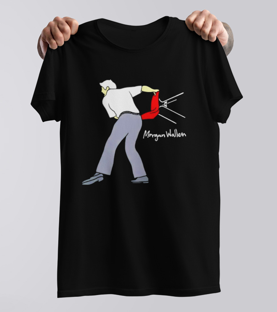 Morgan Wallen Indiana Basketball Coach Strip Technique T-Shirt