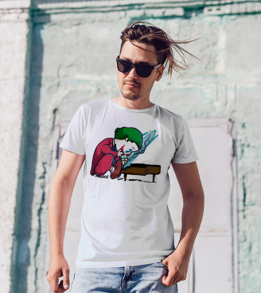 Joker Playing The Piano In Peanuts Charlie Brown T-Shirt