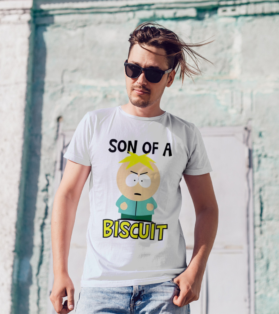 South Park Son Of A Biscuit Butters Meme T-Shirt