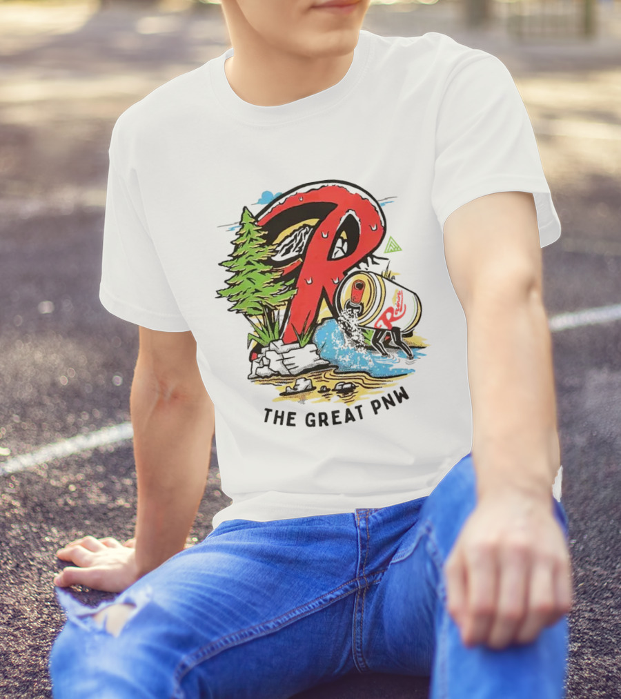 Rainier Beer The Great PNW Adventure Refresh T-Shirt