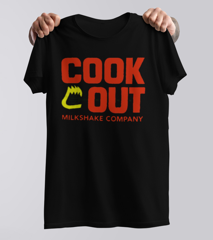 Cook Out Milkshake Company Grilled Flame T-Shirt