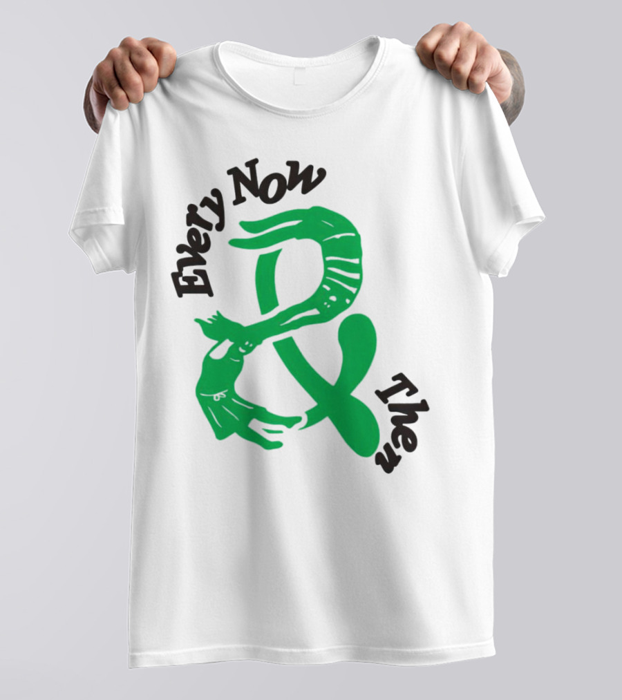 Every Now And Then Skeleton Green Dance T-Shirt