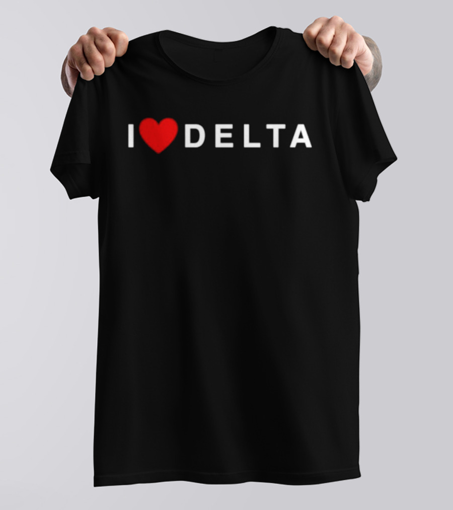 Joe Gatto Wears I Heart Delta T-Shirt