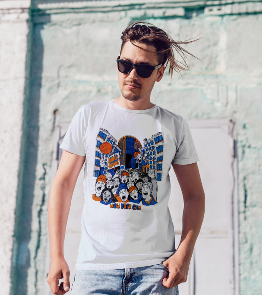 New York City Knicks NBA Bang Bong NYC Basketball Fans T-Shirt