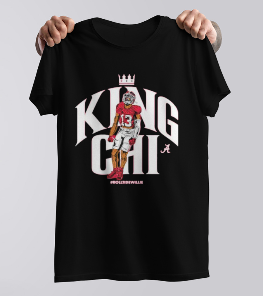 King Chi #RollTideWillie Alabama Crimson Tide T-Shirt