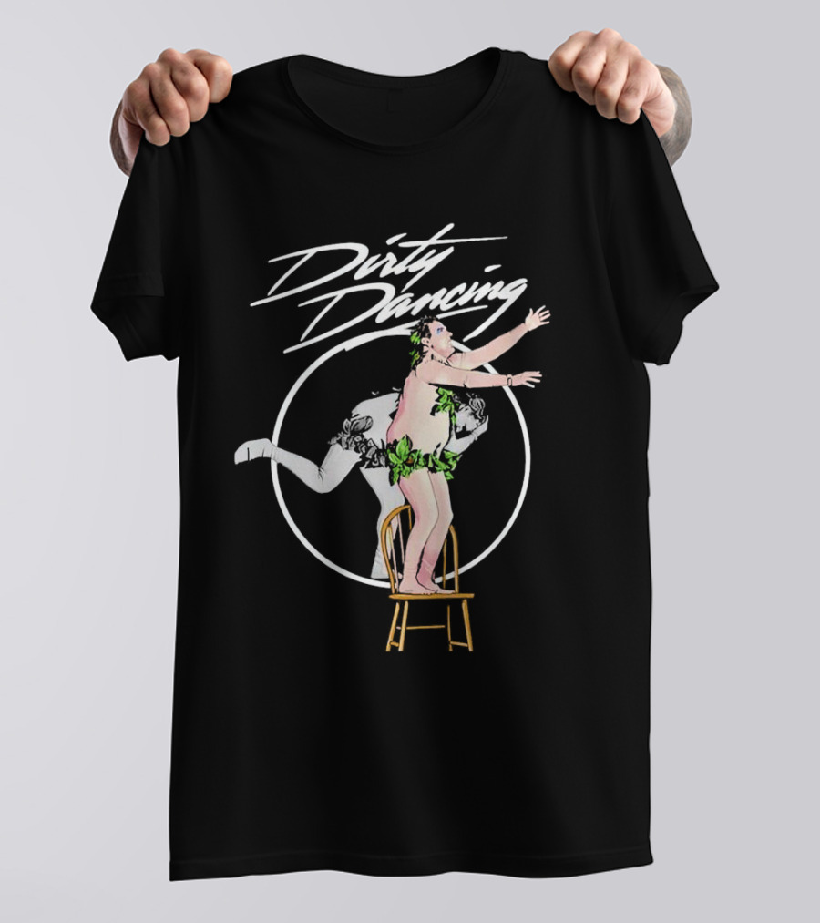 Dirty Dancing Chair Pose Hula Costume Comedy T-Shirt