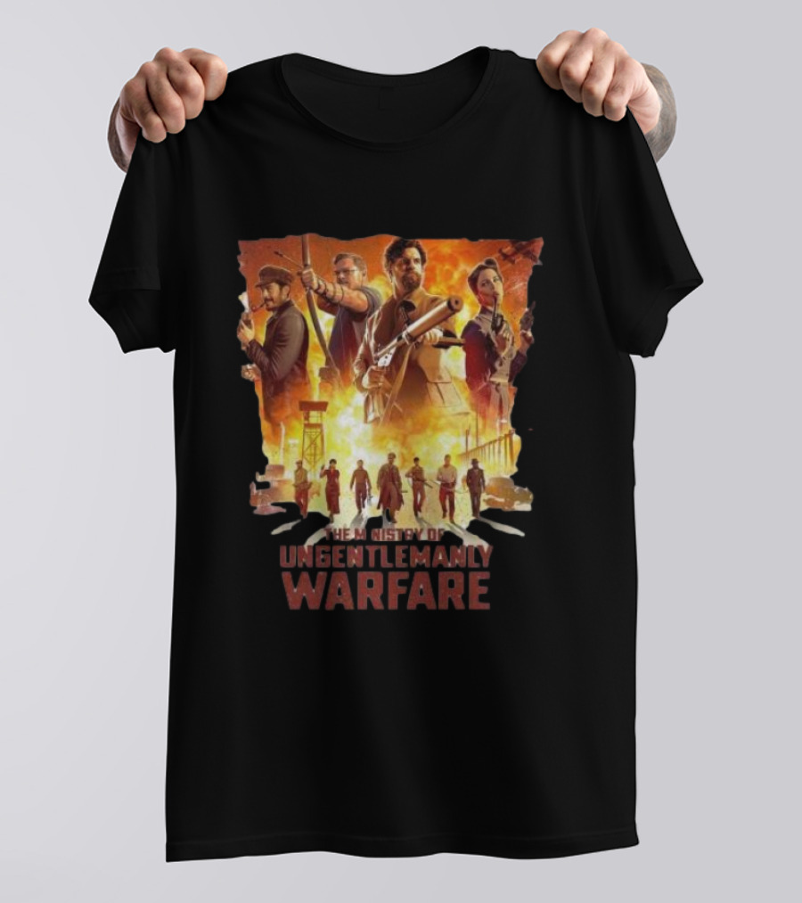 The Ministry Of Ungentlemanly Warfare Explosive Soldier Team In Action T-Shirt