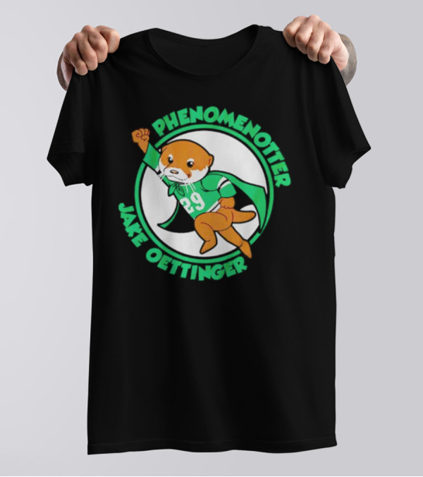 Dallas Stars Jake Oettinger Phenomenotter 29 Superhero Otter T-Shirt