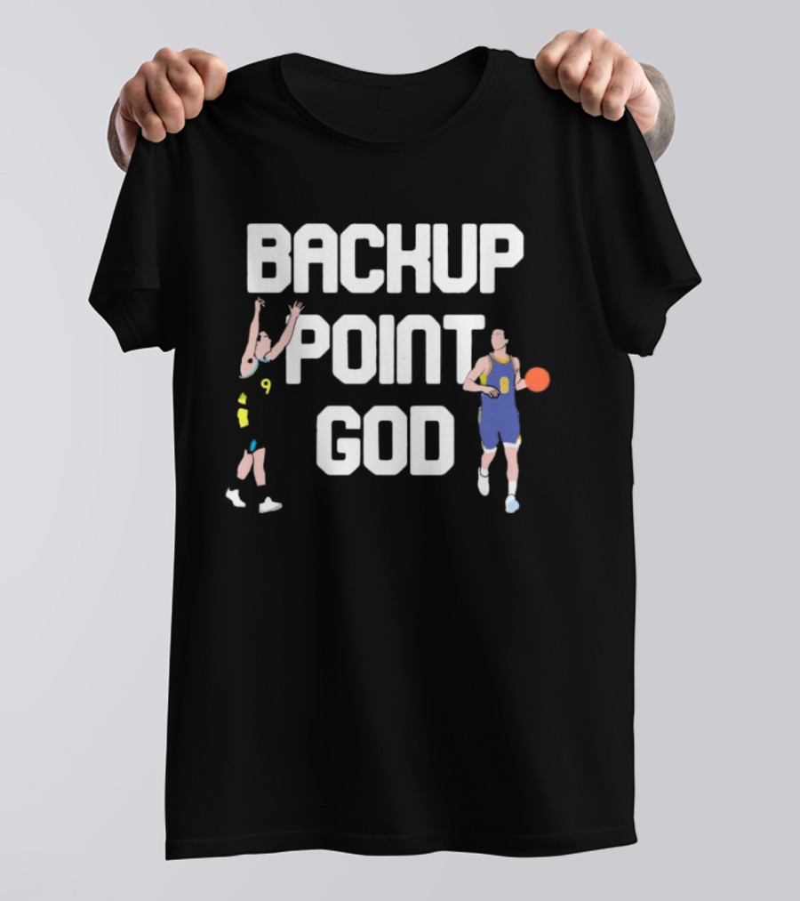 Backup Point God Indiana Pacers Basketball TJ McConnell T-Shirt