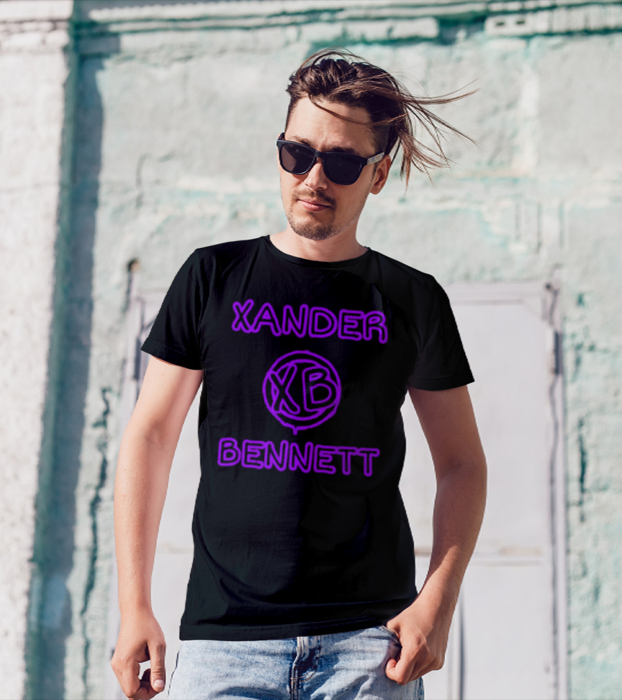Xander Bennett XB Drip Neon Circle T-Shirt