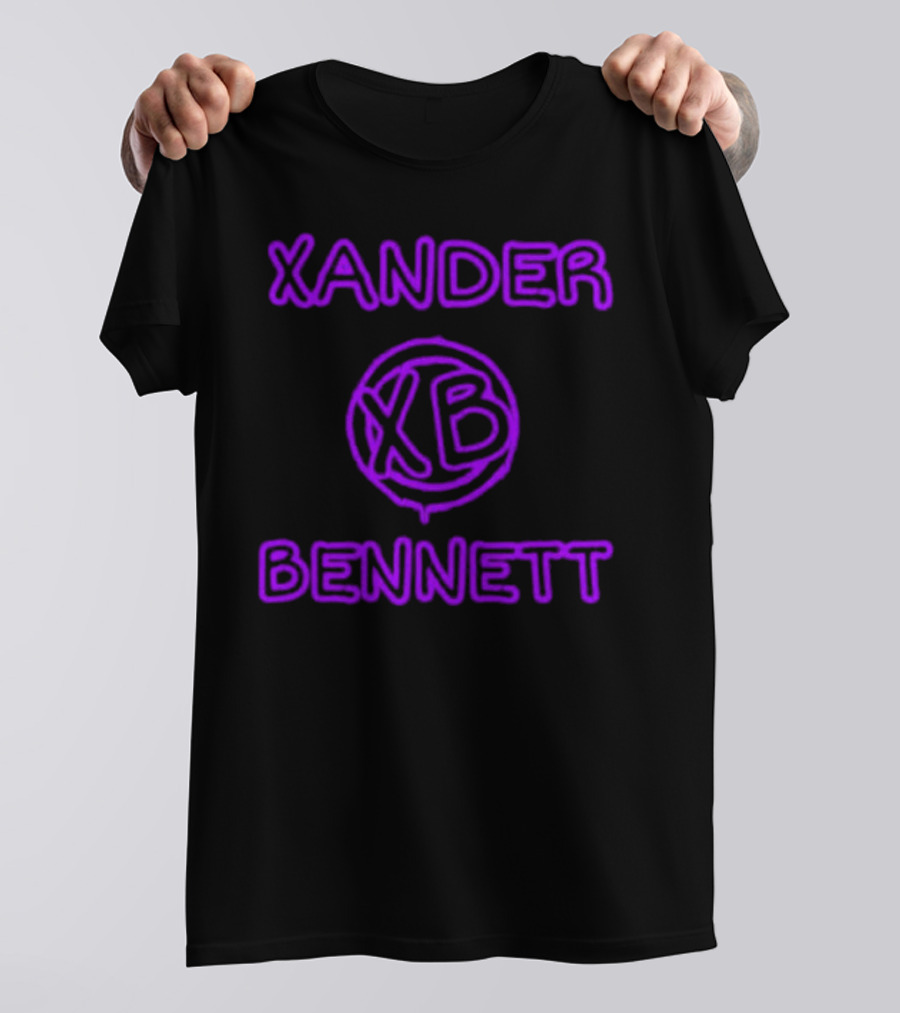Xander Bennett XB Drip Neon Circle T-Shirt