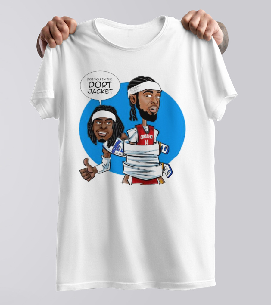 Brandon Ingram Got You In The Dort Jacket Basketball Cartoon T-Shirt
