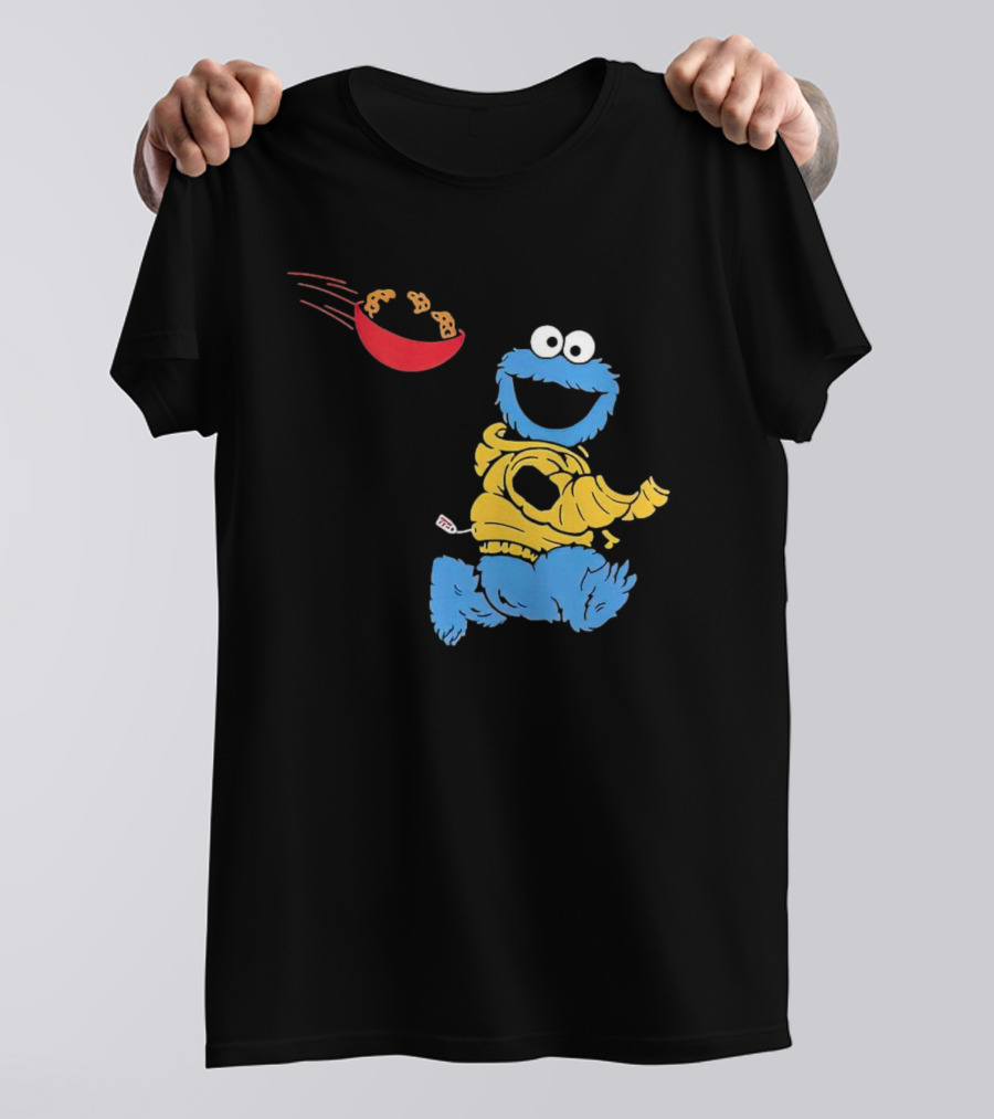 Catch Monster Chasing Cookie Bowl T-Shirt