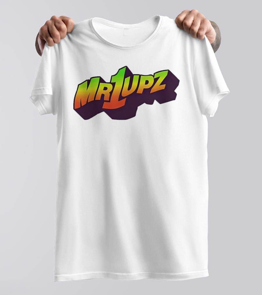 Mr1upz Shagadelic Retro Gradient Text T-Shirt
