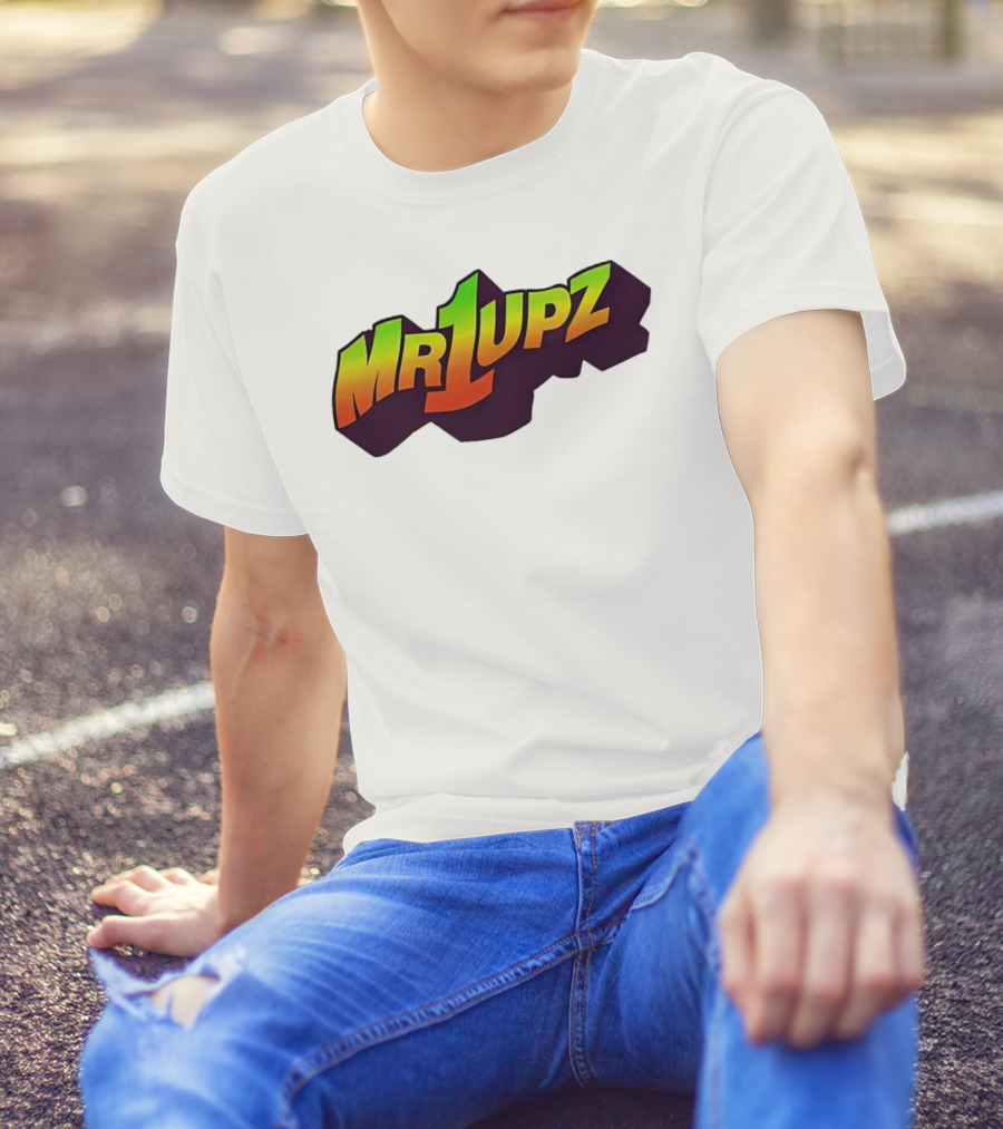 Mr1upz Shagadelic Retro Gradient Text T-Shirt