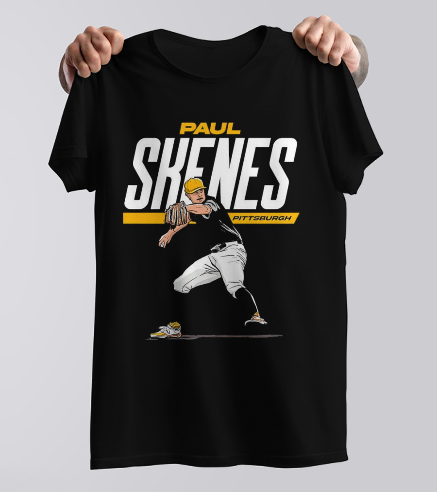 Paul Skenes Pittsburgh Pirates MLBPA Baseball Player T-Shirt