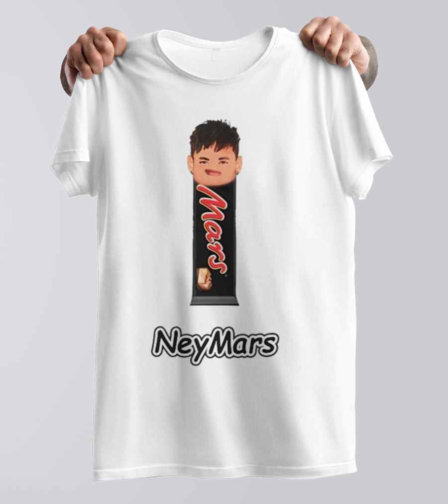 NeyMars Mars Candy Parody Football Star Mashup T-Shirt
