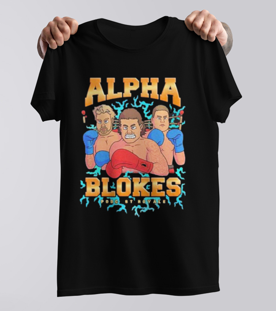 Alpha Blokes Podc St Royale Boxing Trio T-Shirt