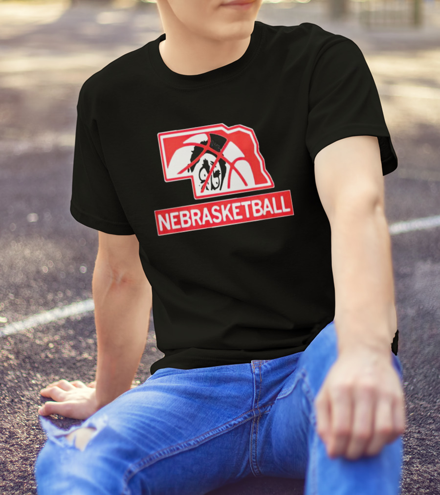 Abbie Something Basketball Nebraska Nebrasketball T-Shirt