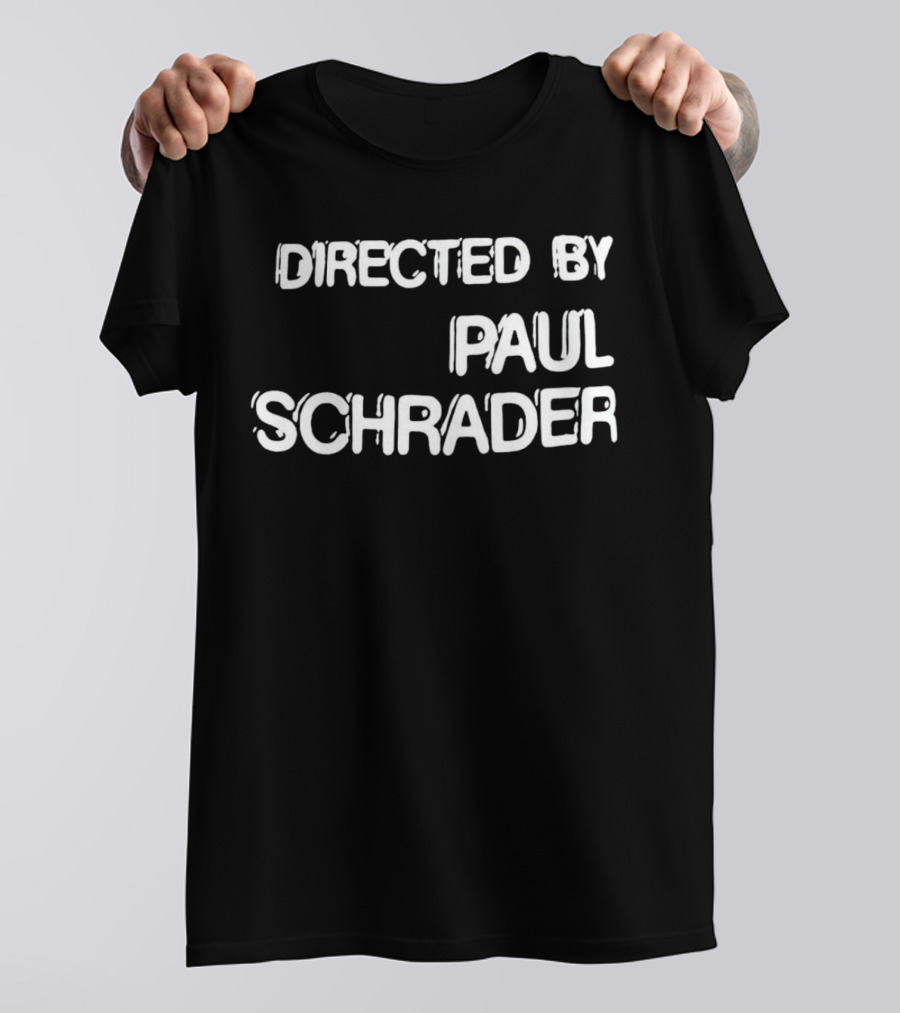 Directed By Paul Schrader Vintage T-Shirt