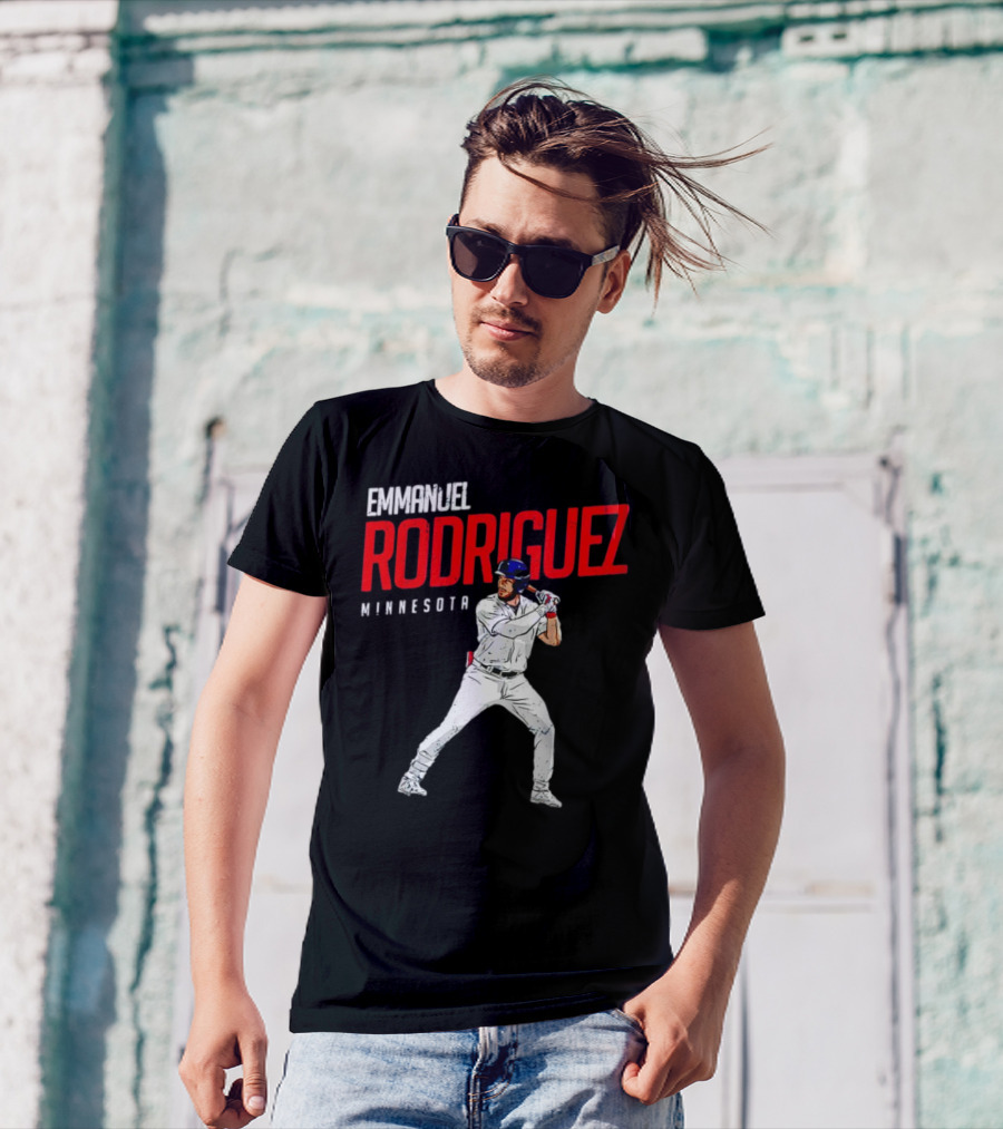 Emmanuel Rodriguez Minnesota Twins Baseball Player T-Shirt