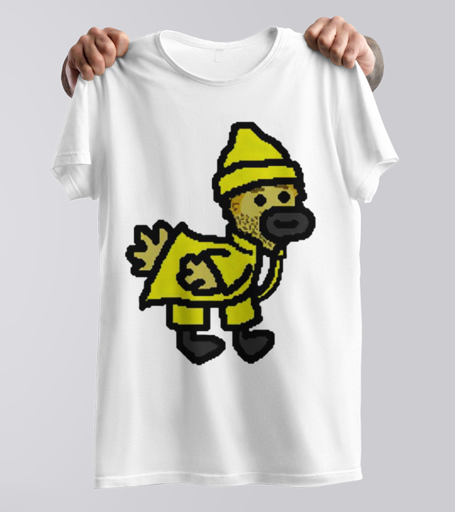 Fall Guy Gosling Bearded Yellow Raincoat Sprite T-Shirt