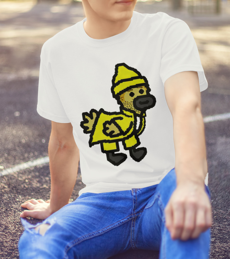 Fall Guy Gosling Bearded Yellow Raincoat Sprite T-Shirt