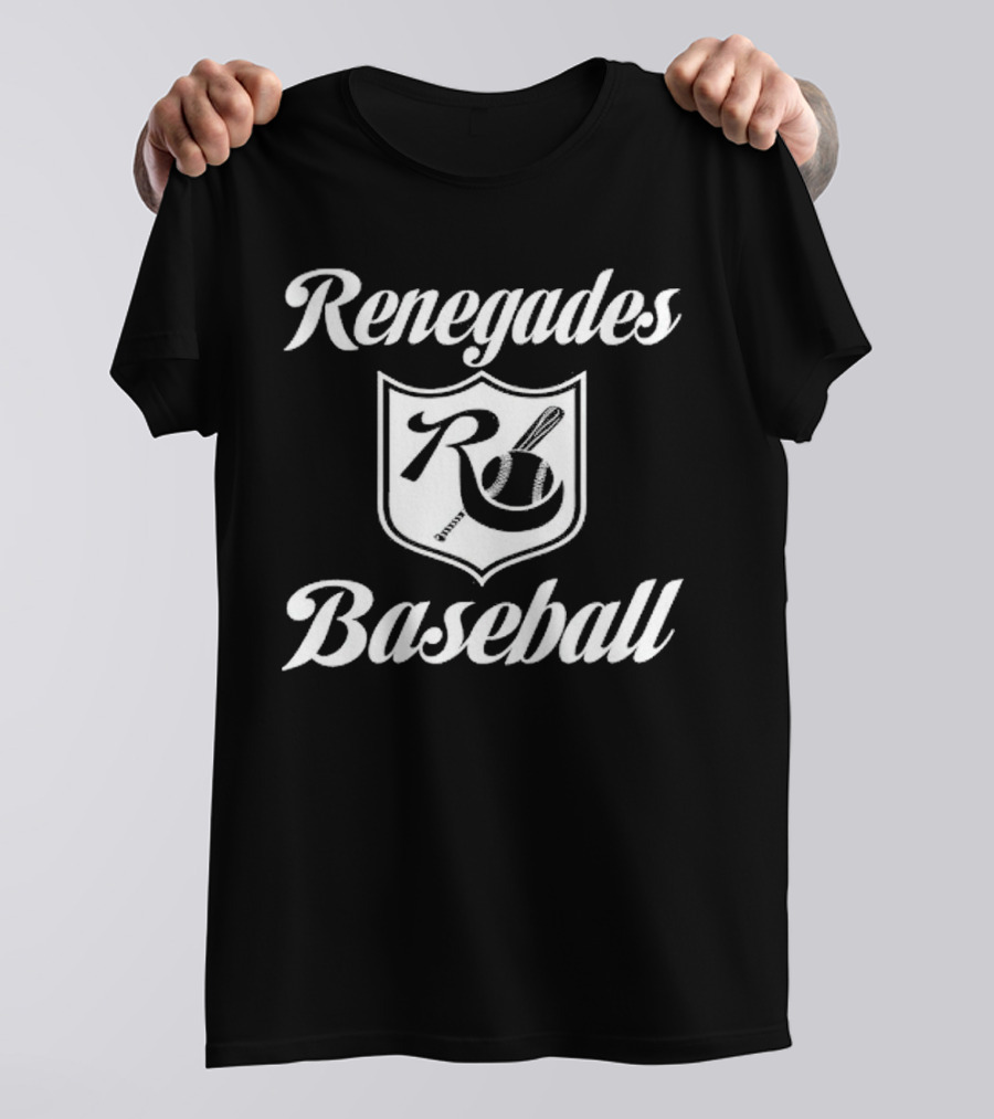Renegades Baseball Steve Bartman Incident Shield T-Shirt