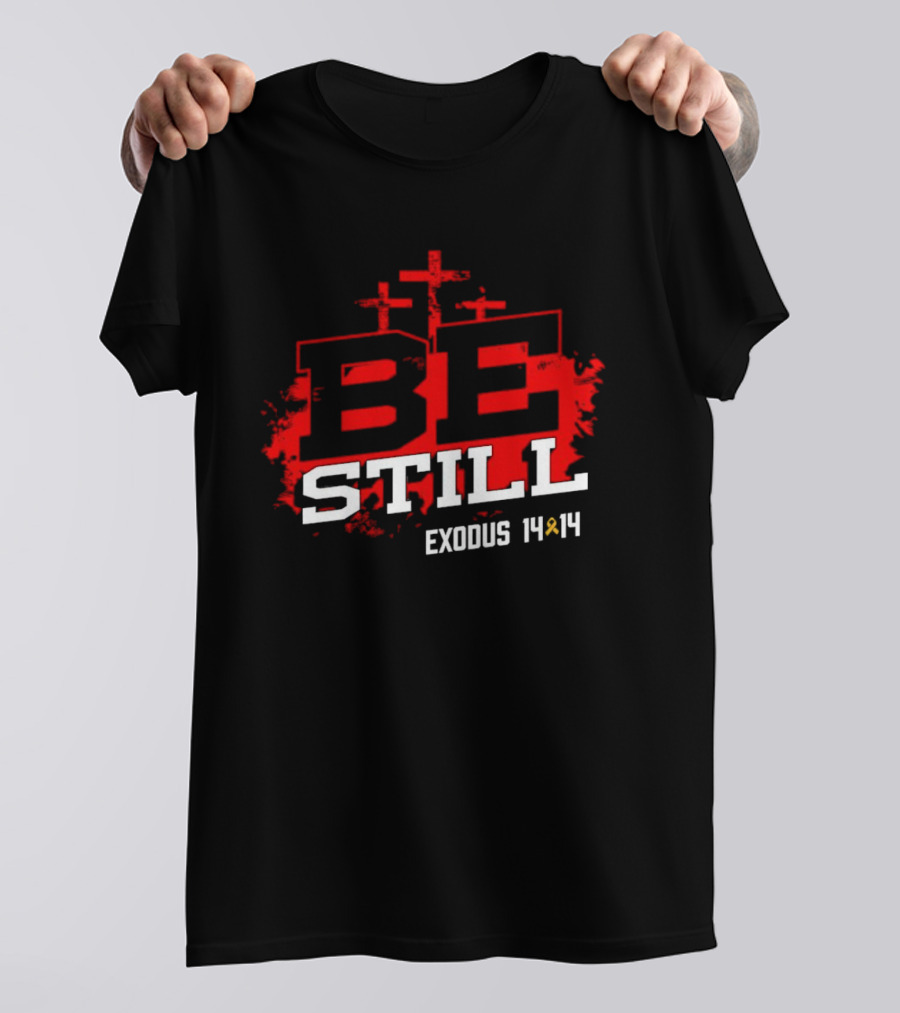 Be Still Exodus 14 14 Charity Jake Fraley T-Shirt