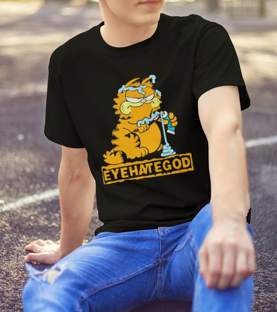 Eyehategod Garfield Toothpaste T-Shirt