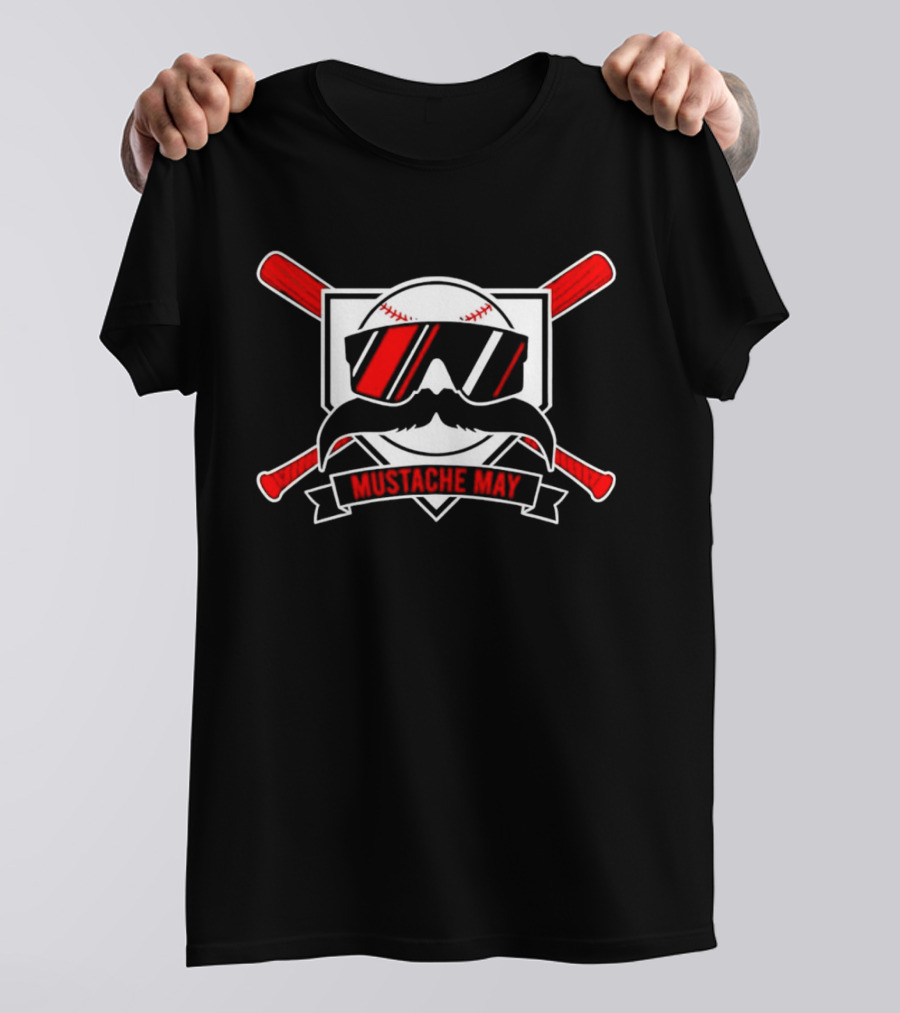 Mustache May San Francisco Giants Baseball T-Shirt